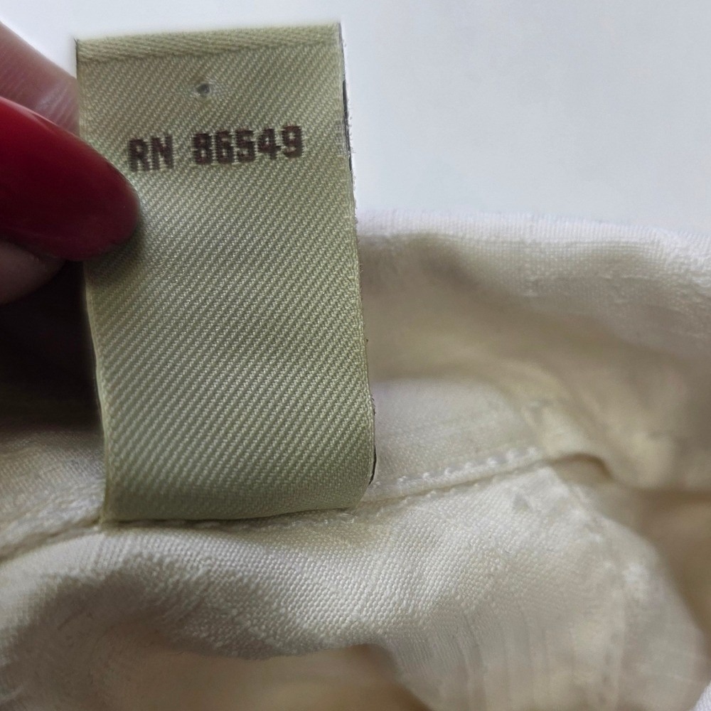 Tommy Bahama Men's Off-White Casual Shirt - Picture 5 of 6